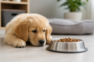 Puppy Not Eating Food? Causes, Vomiting, Digestion Issues & What to Feed
