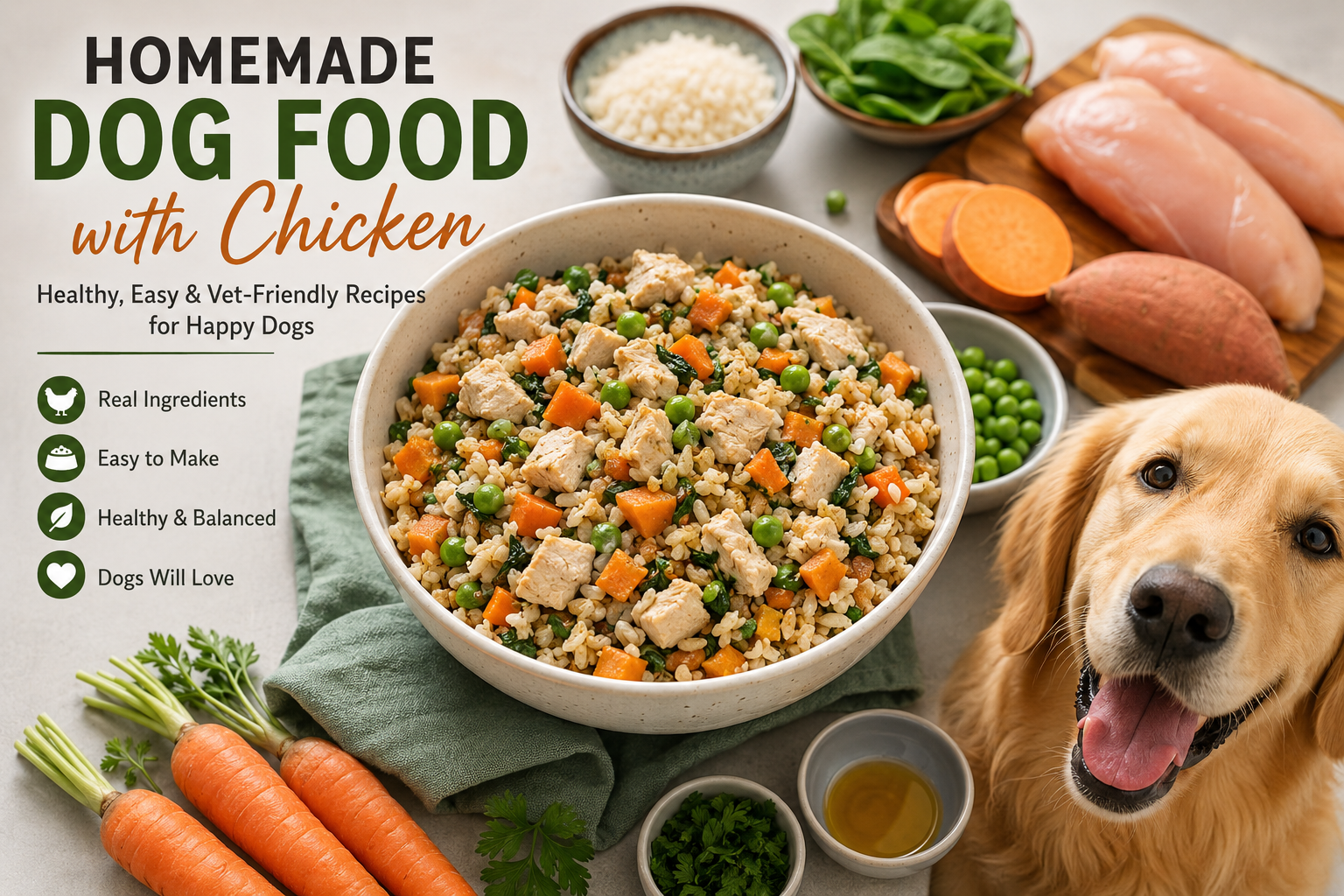 Healthy, Easy & Vet-Friendly Recipes
