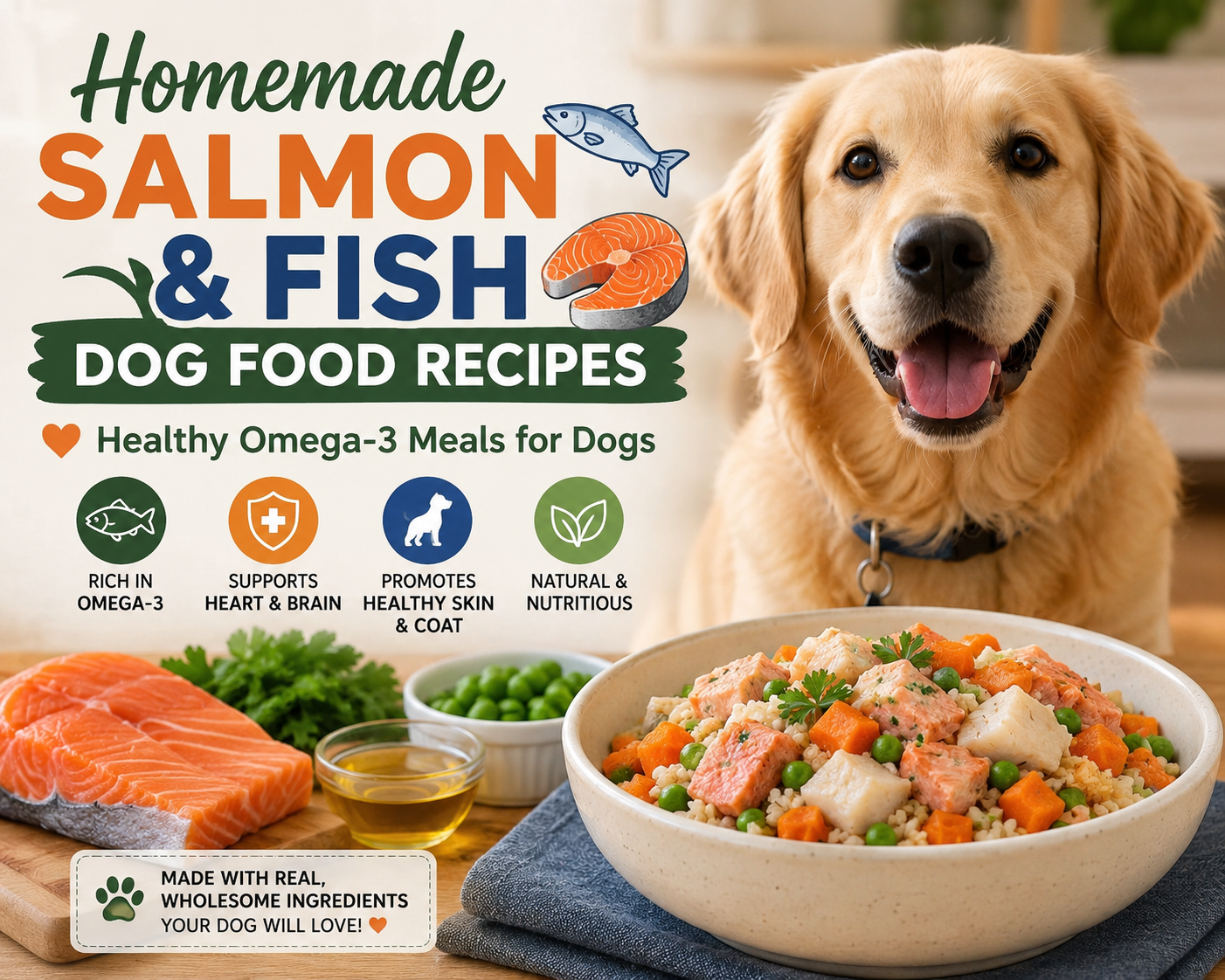 Healthy Omega-3 Meals for Dogs