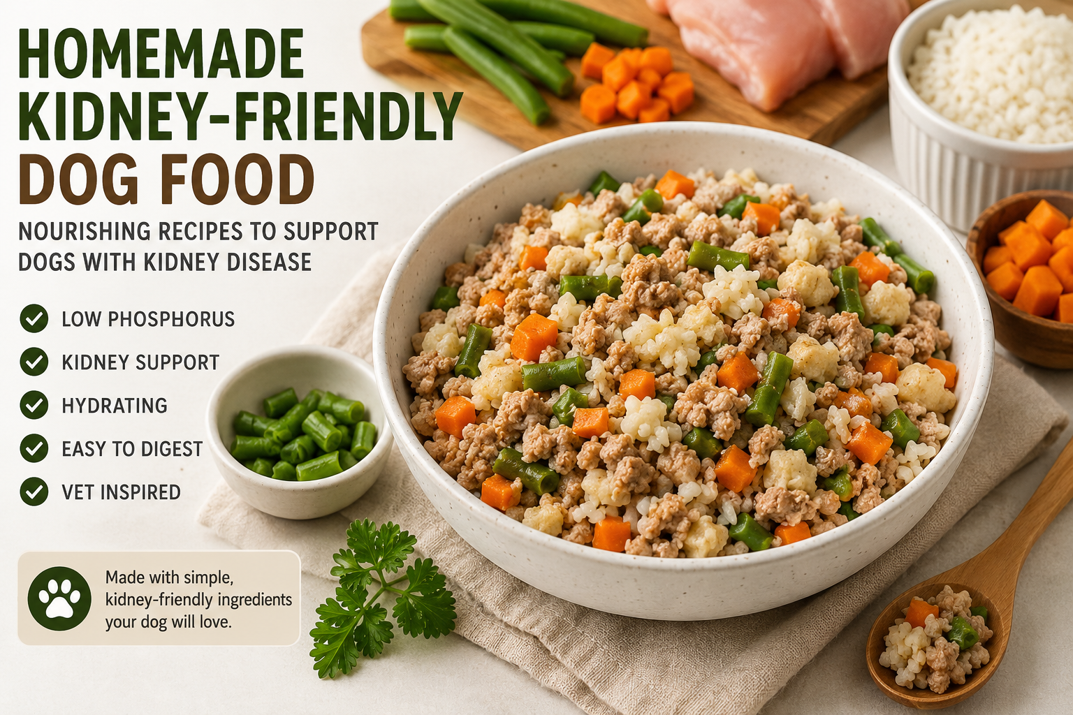 HOMEMADE DOG FOOD FOR KIDNEY DISEASE
